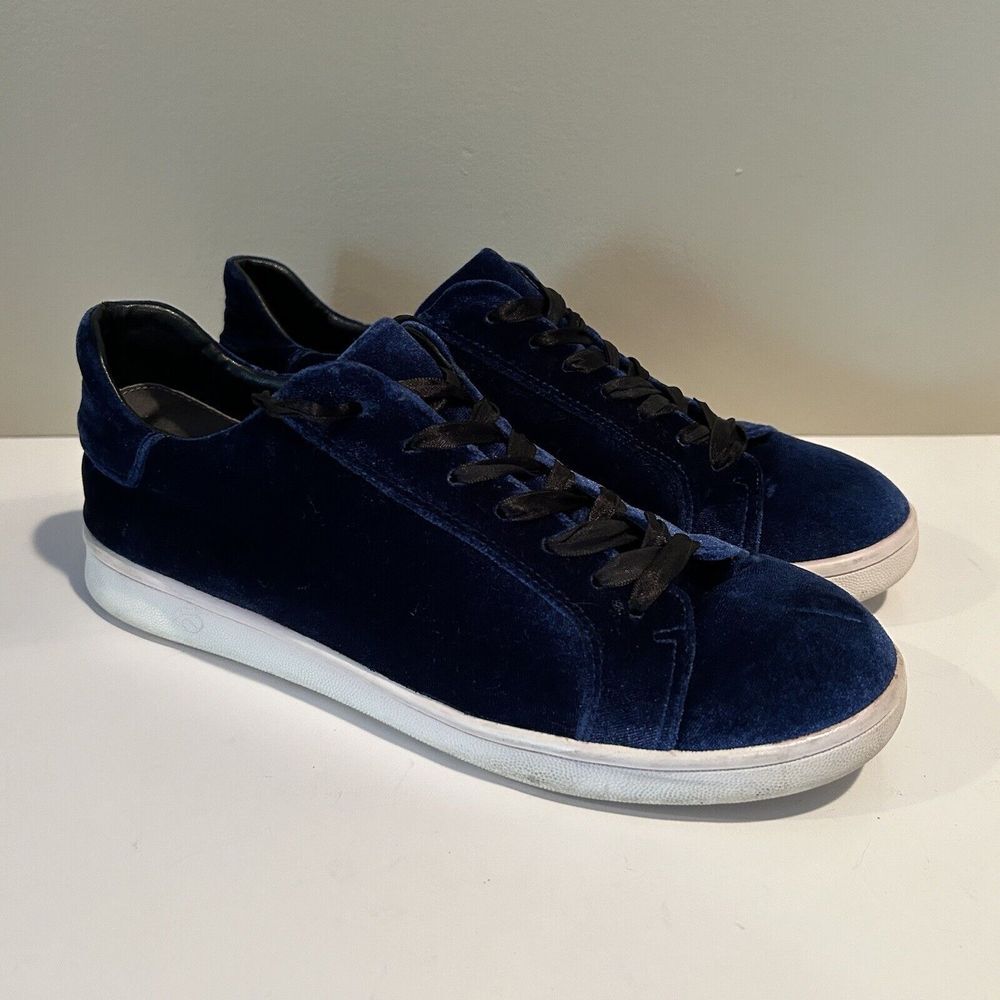 Circus by Sam Edelman‎ Caprice Navy Velvet Sneakers womens 9
